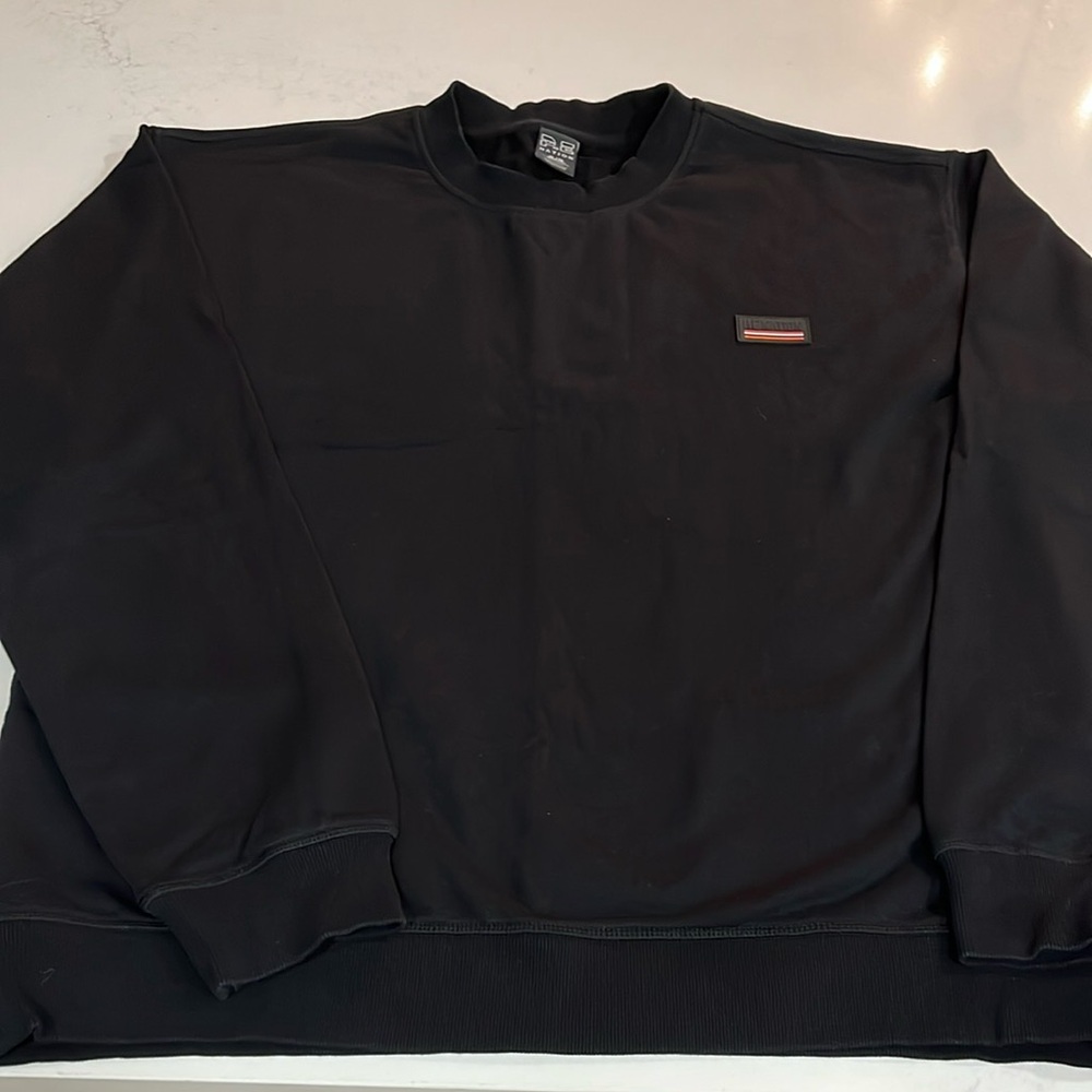 P.E. Nation Black Crew Neck Sweater